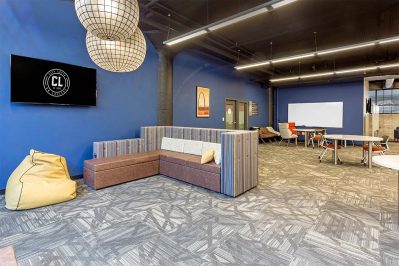 Image Of Seating Area At City Lofts on Laclede