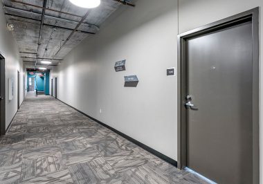Hallways at City Lofts on Laclede
