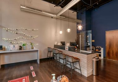 Entry Area at City Lofts on Laclede