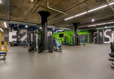 Gym Area at City Lofts on Laclede